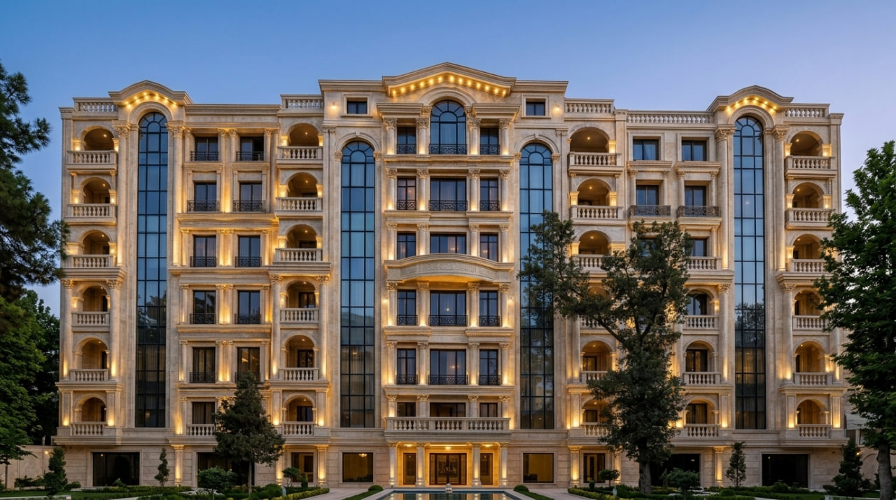 کاربرد سنگ تراورتن عباس آباد