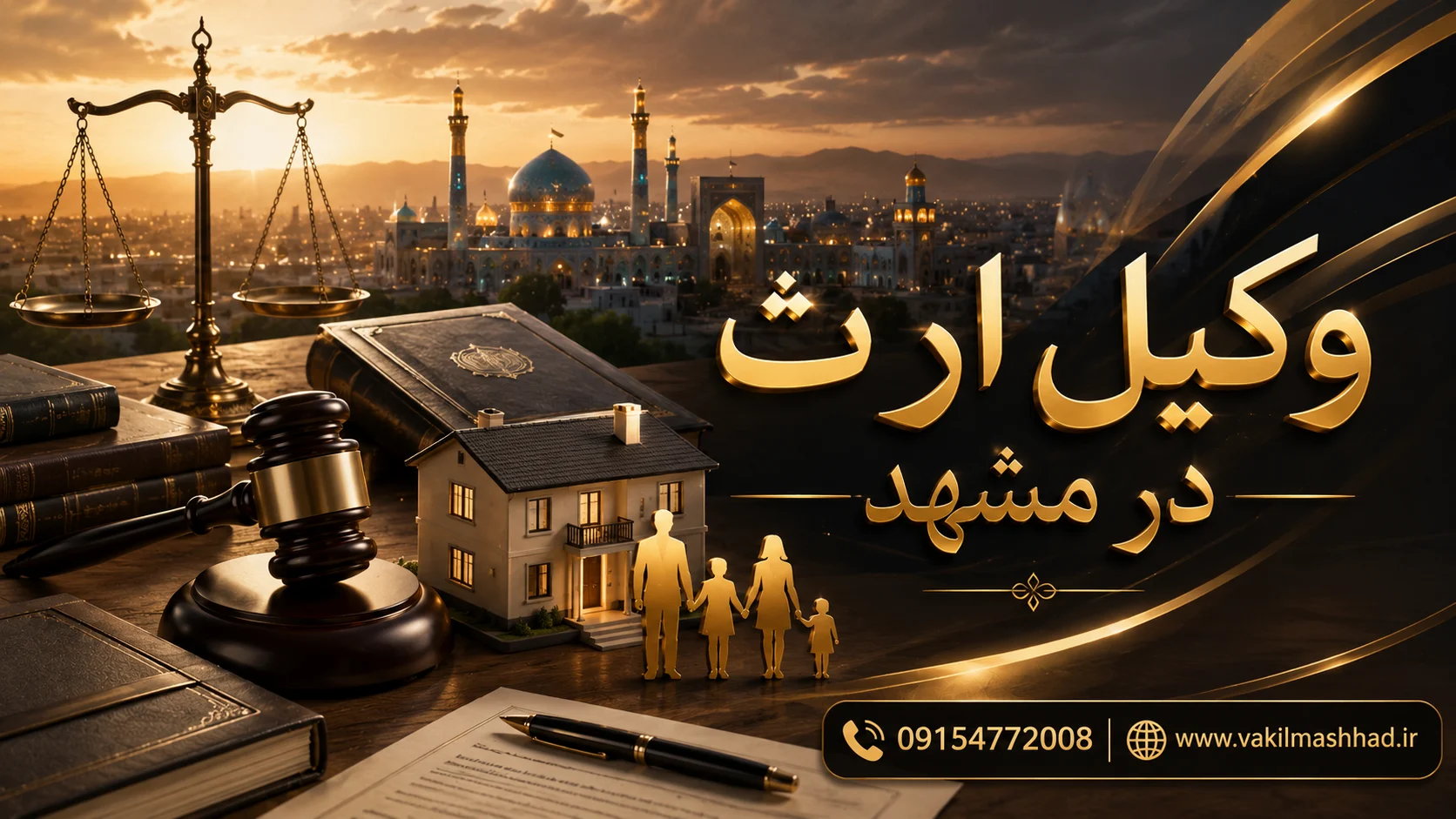 وکیل ارث در مشهد