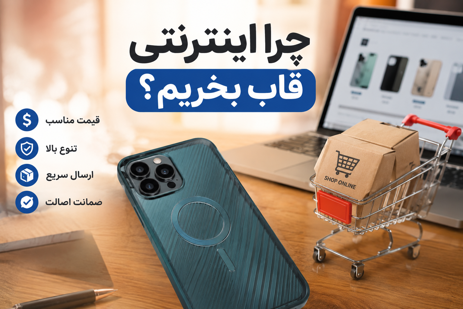 مزیت های کلیدی خرید آنلاین قاب گوشی